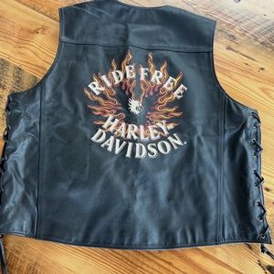 Harley-Davidson Mens Leather Vest
